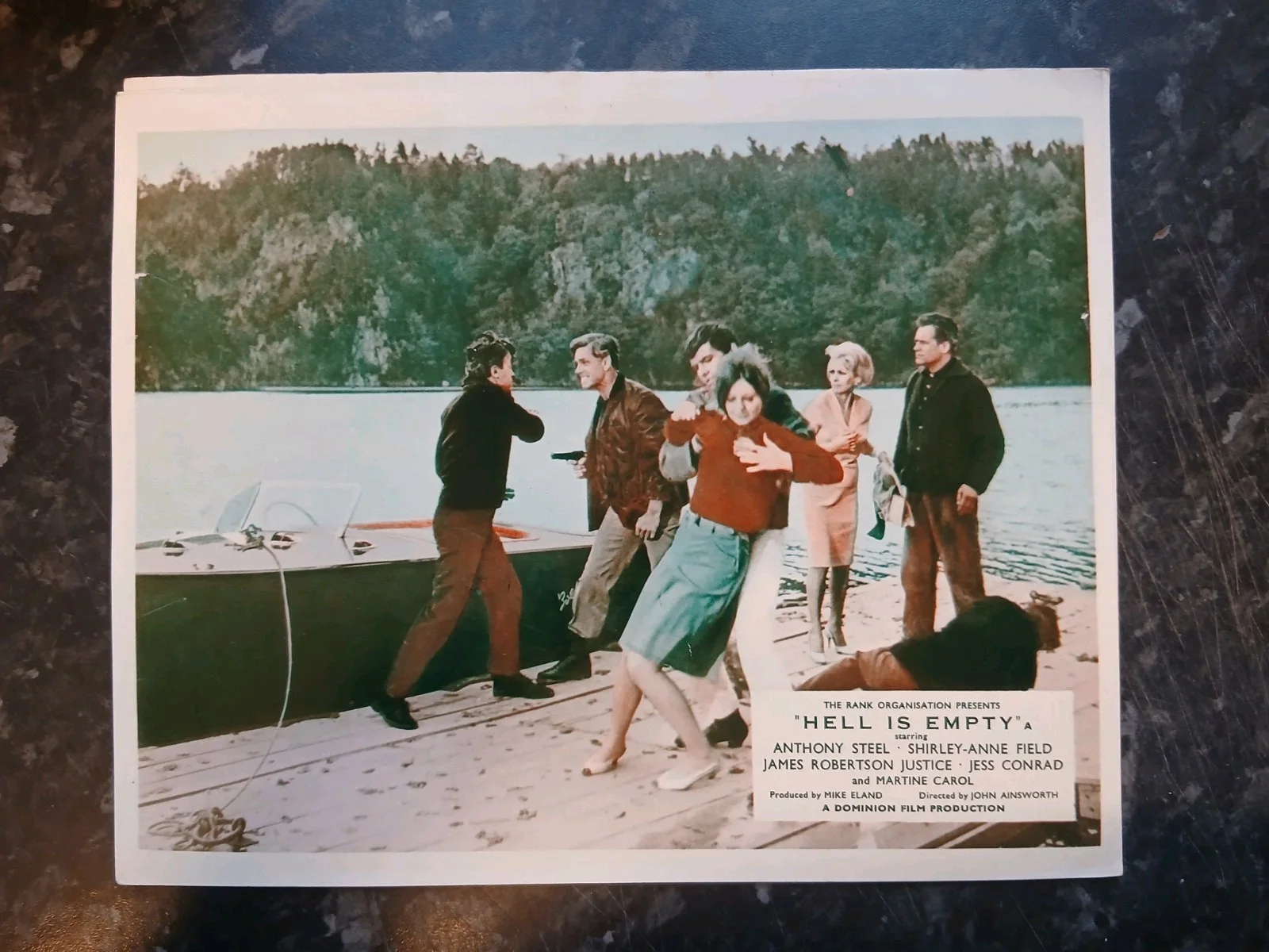 HELL IS EMPTY, SET OF 8 LOBBY CARDS. 1967. ANTHONY STEELE, MARTINE CAROL., изображение 4