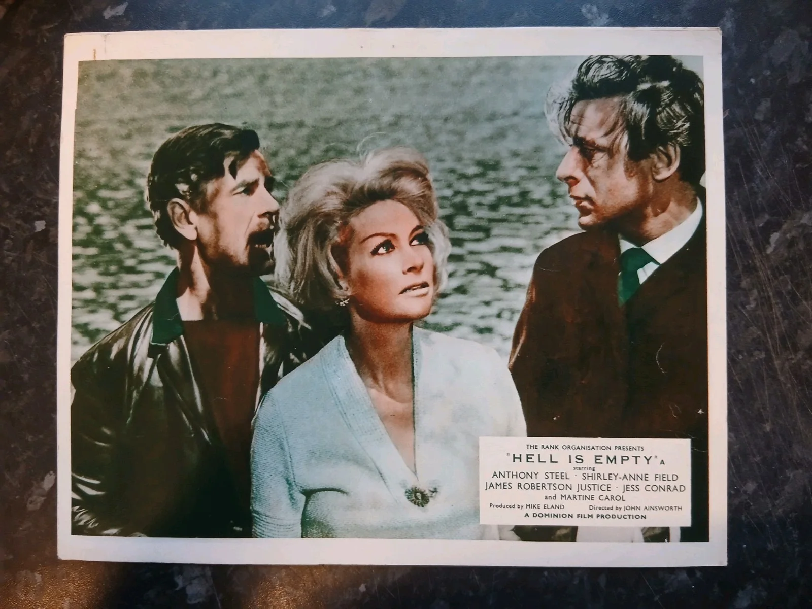 HELL IS EMPTY, SET OF 8 LOBBY CARDS. 1967. ANTHONY STEELE, MARTINE CAROL., изображение 5