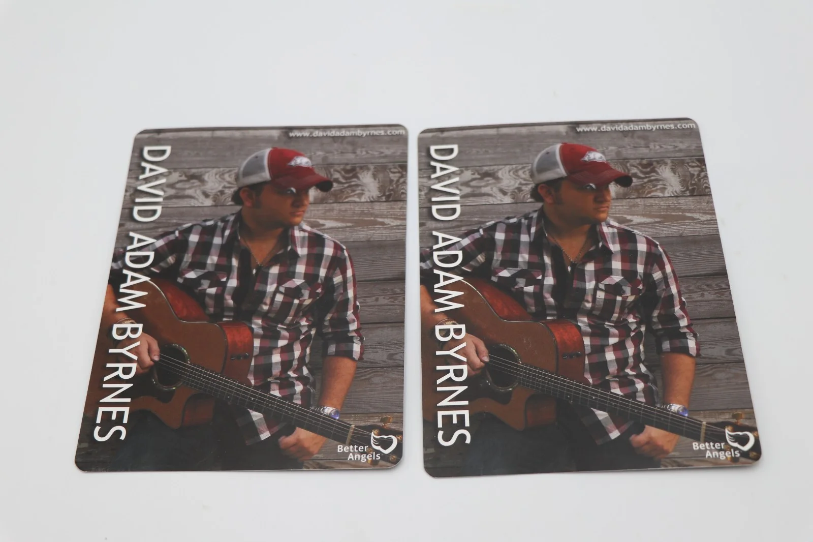 David Adam Byrnes Country Music Signed Autographed 5x7 Lot Of 2, изображение 4