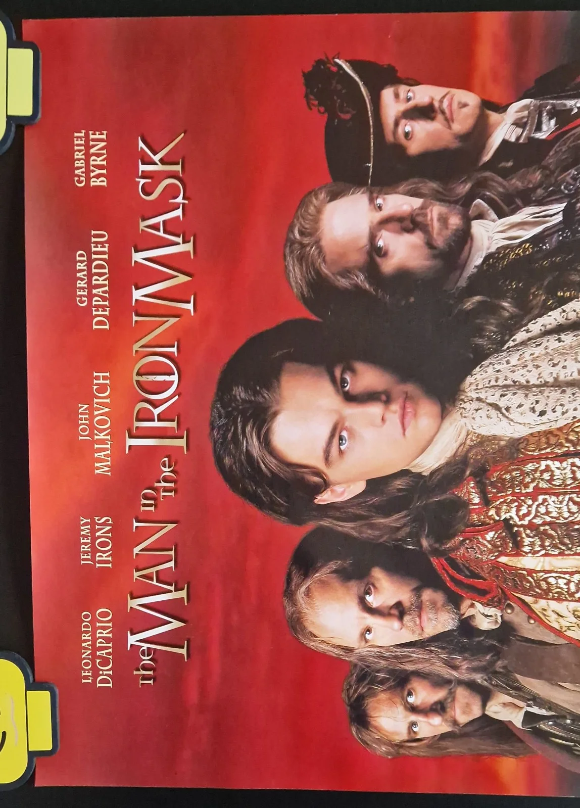 The Man in The Iron Mask 1998 VHS Video Store Promo Poster – A2, изображение 2