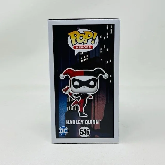 Karlii Hoch Autographed Harley Quinn Batman The Animated Series Funk Pop #546 OC, изображение 3