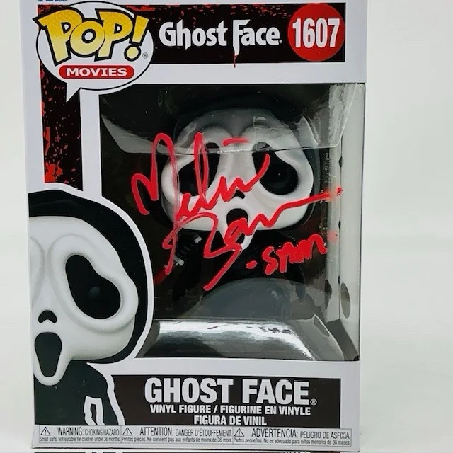 Melissa Barrera Autographed Scream Horror Ghost Face Funko Pop Movies #1607 JSA, image 2