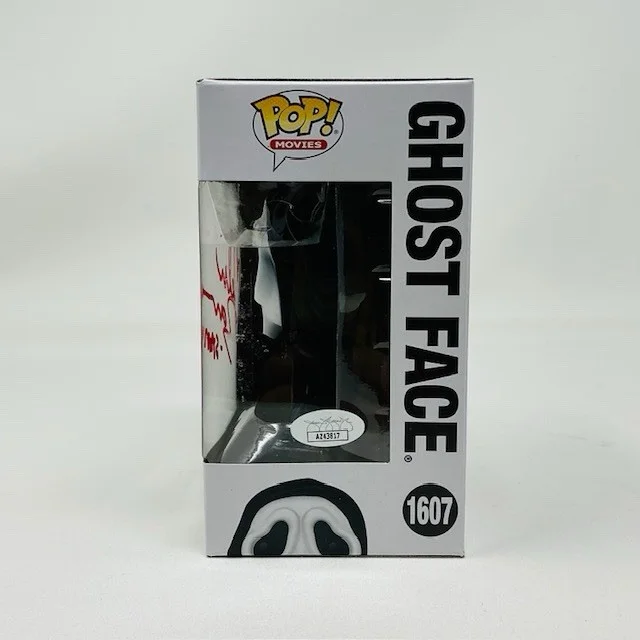 Melissa Barrera Autographed Scream Horror Ghost Face Funko Pop Movies #1607 JSA, image 4