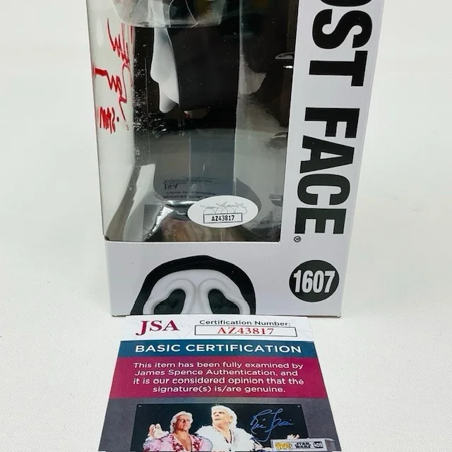Melissa Barrera Autographed Scream Horror Ghost Face Funko Pop Movies #1607 JSA, image 5