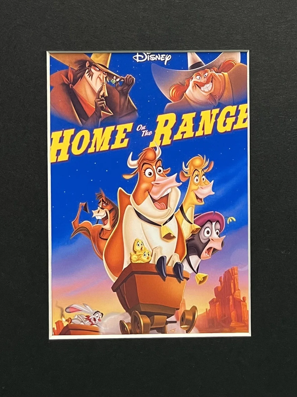 HOME on the RANGE. 35mm Film Cell MOUNTED DISPLAY, image 2