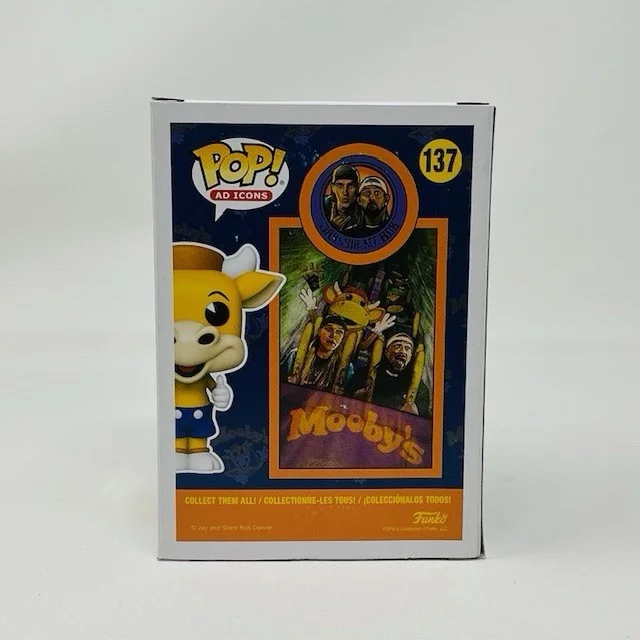 Kevin Smith — Kevin Smith Autographed Mooby’s Mascot Jay & Silent Bob Funko Pop #137 2021 JSA, изображение 3