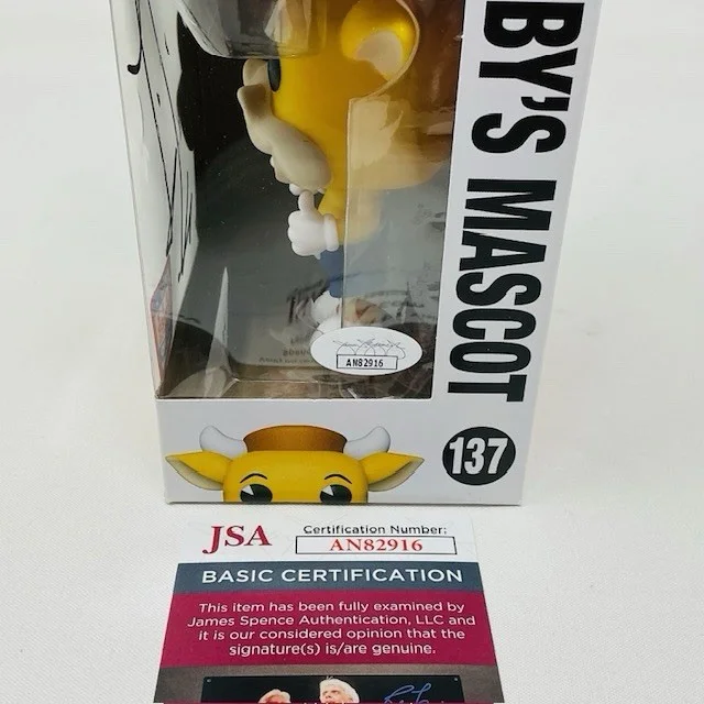 Kevin Smith — Kevin Smith Autographed Mooby’s Mascot Jay & Silent Bob Funko Pop #137 2021 JSA, изображение 5
