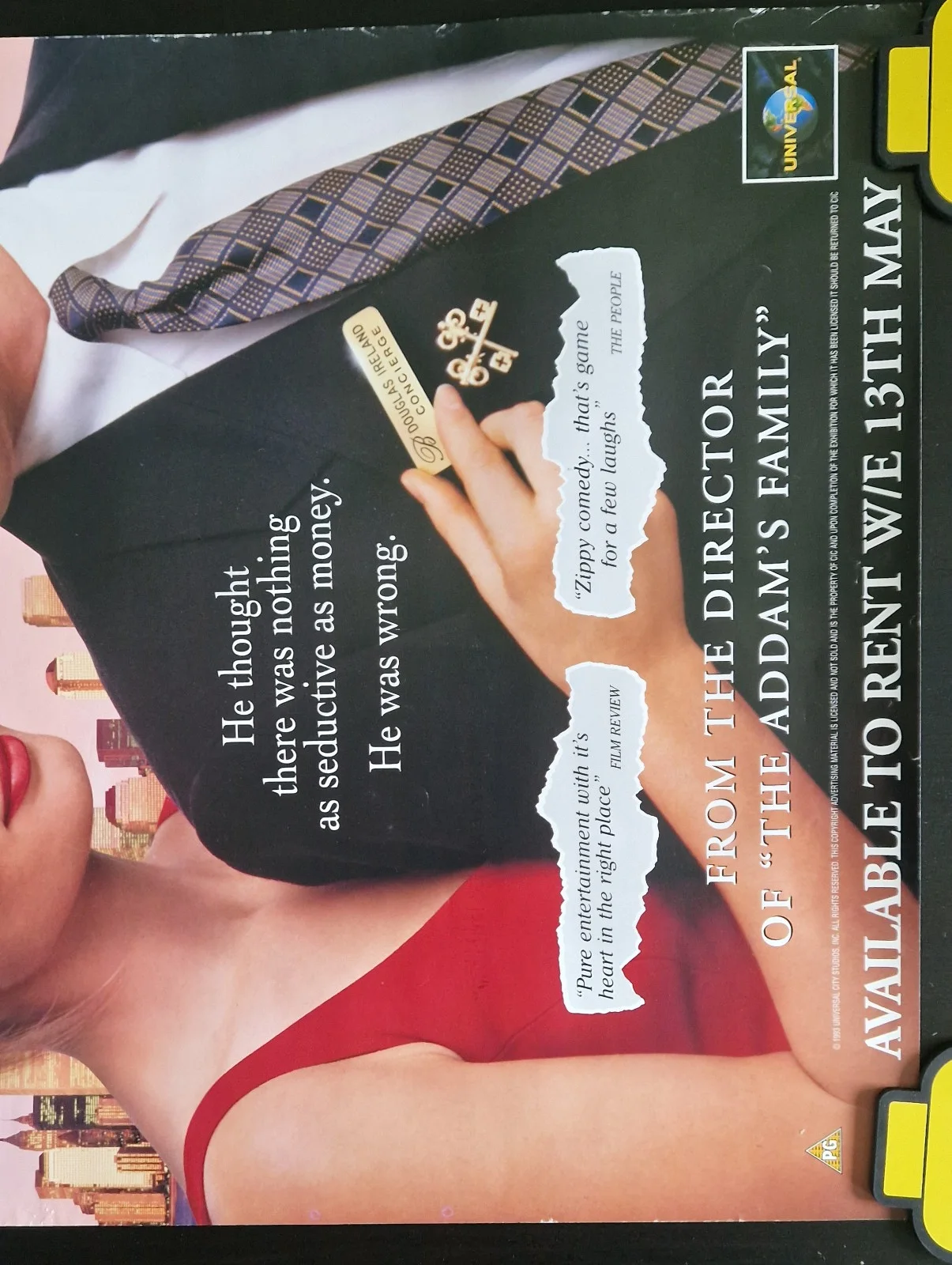 The Concierge 1993 VHS Video Store Promo Poster – A2, изображение 3