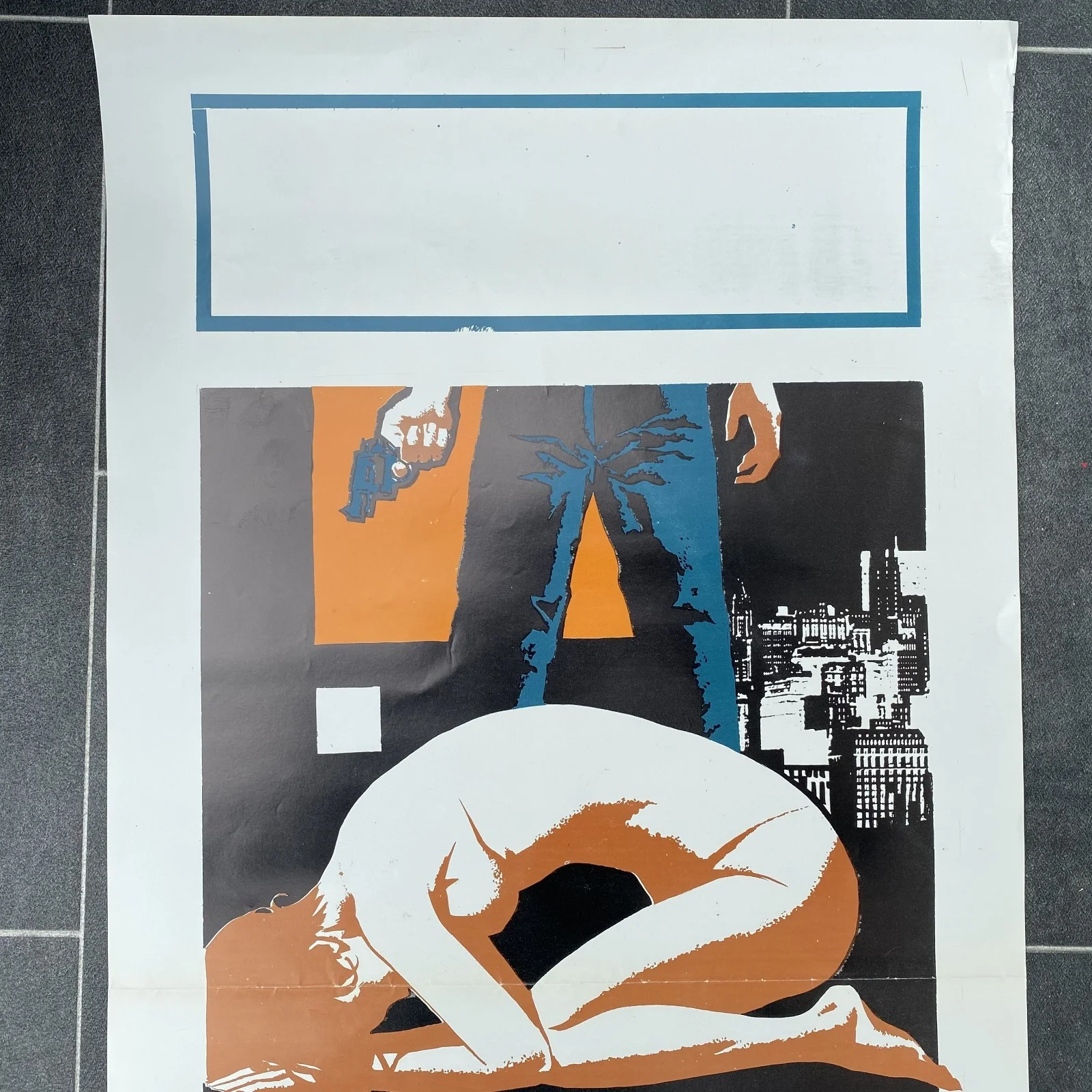 MACK IL MARCIAPIEDE DE VIOLENZA - Original Italian Locandina poster (1973) Crime, изображение 2