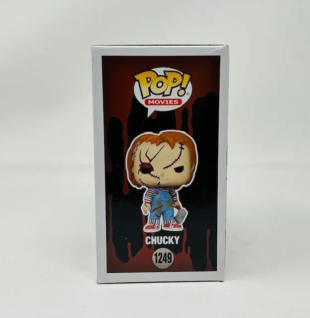 Alex Vincent — Alex Vincent Signed Slasher Chucky Bride Of Chucky Funko Pop Movies #1249 OCCM, изображение 3