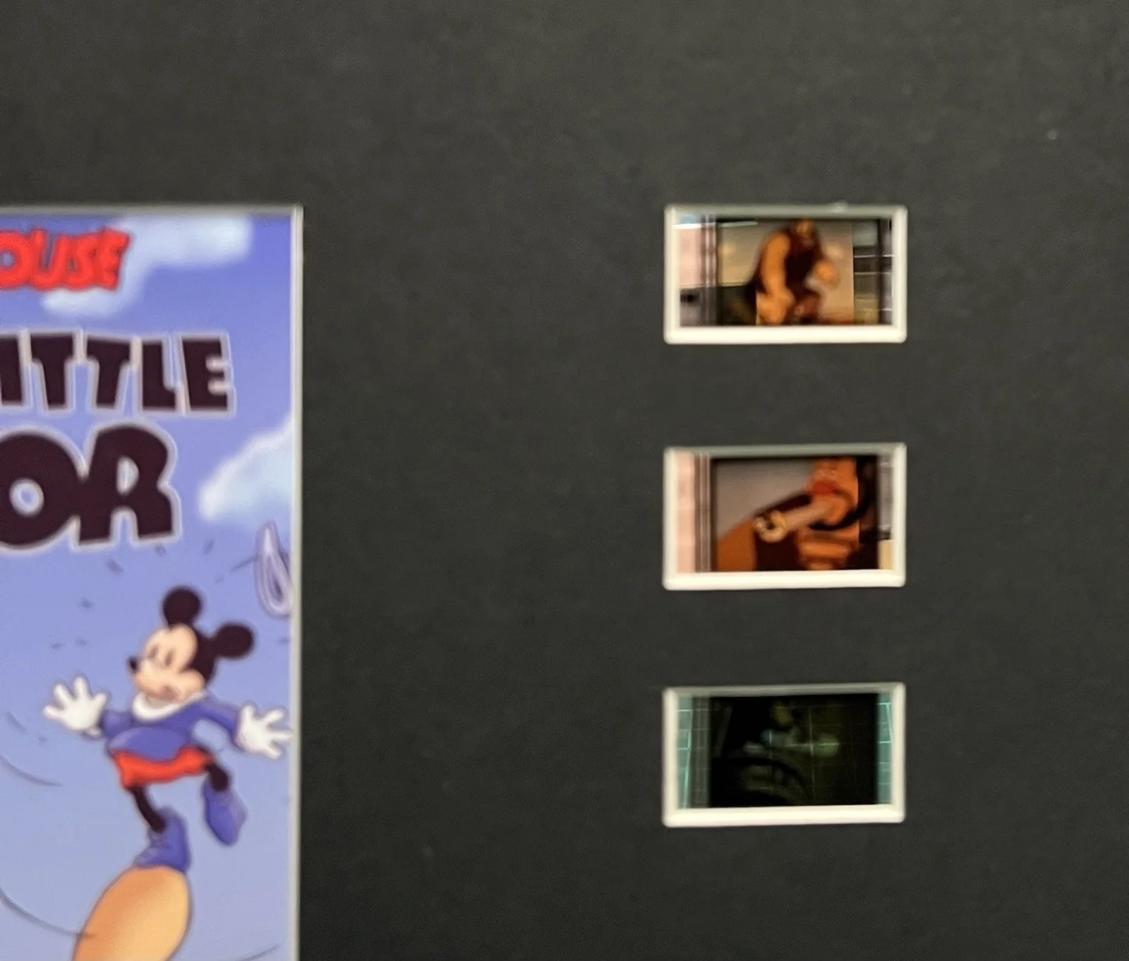 MICKEY MOUSE. BRAVE LITTLE TAILOR. 35mm Film Cell MOUNTED DISPLAY, image 3