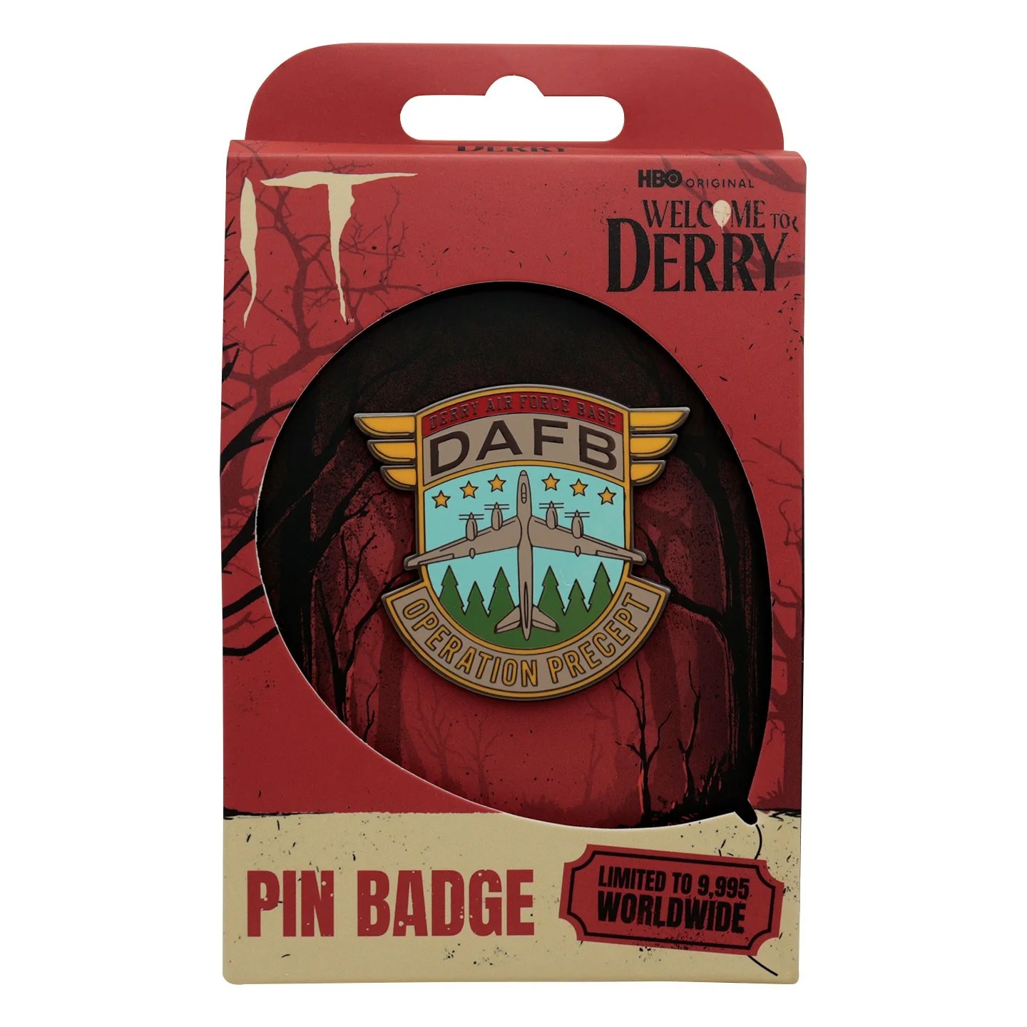 IT: Welcome to Derry DAFB Limited Edition Pin Badge – Individually Numbered, image 3