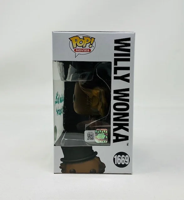 Michael Bollner Autographed Willy Wonka & The Chocolate Factory Funko Pop OCCM, изображение 5