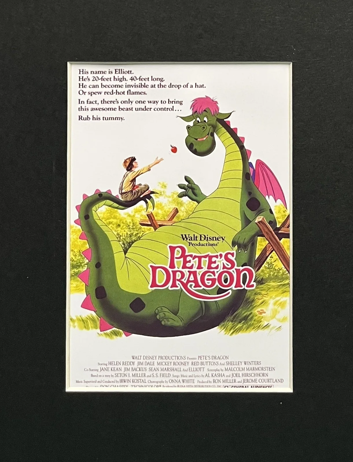 PETE’S DRAGON . 35mm Film Cell MOUNTED DISPLAY, image 2