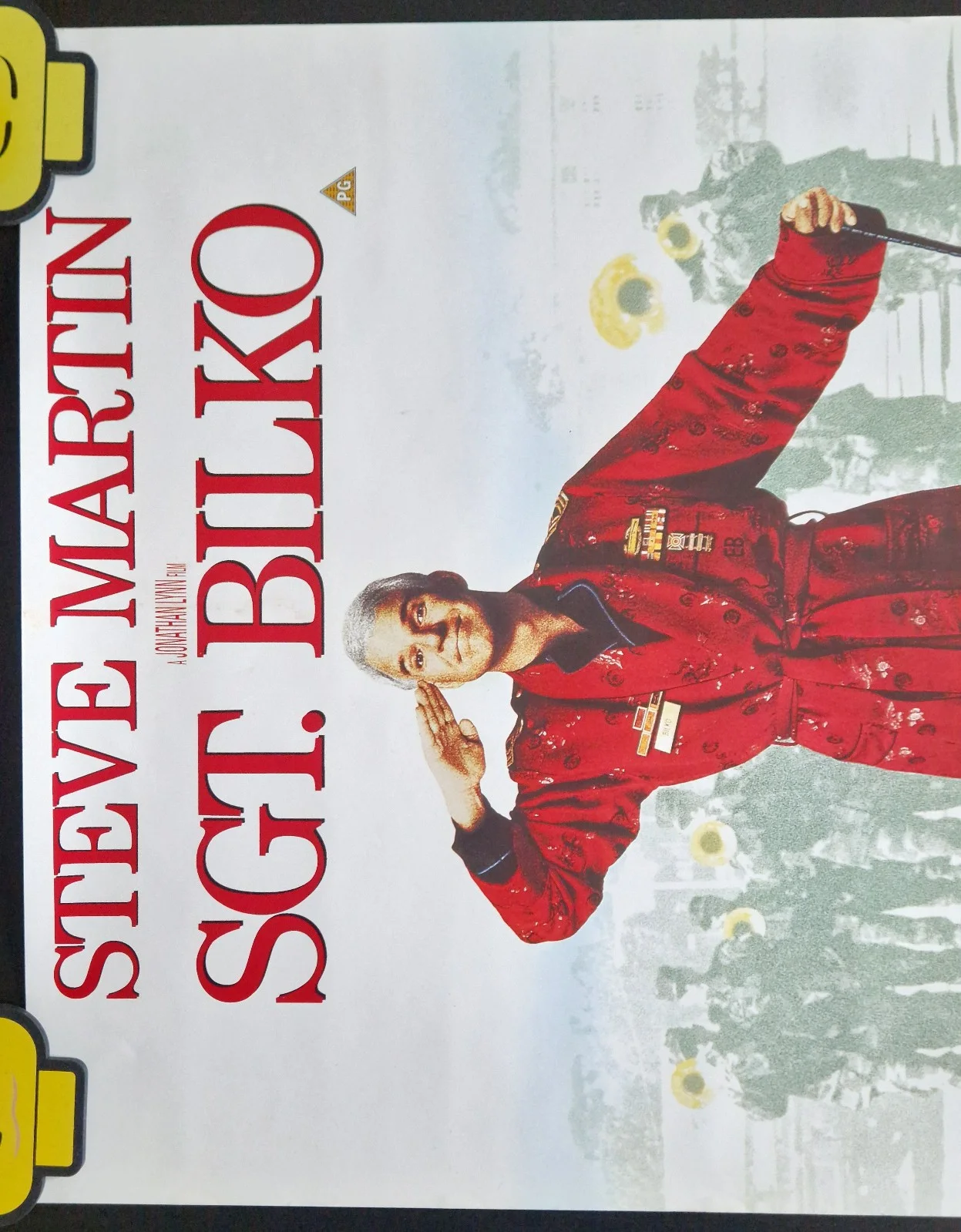 Sgt. Bilko 1996 VHS Video Store Promo Poster – A2, image 2
