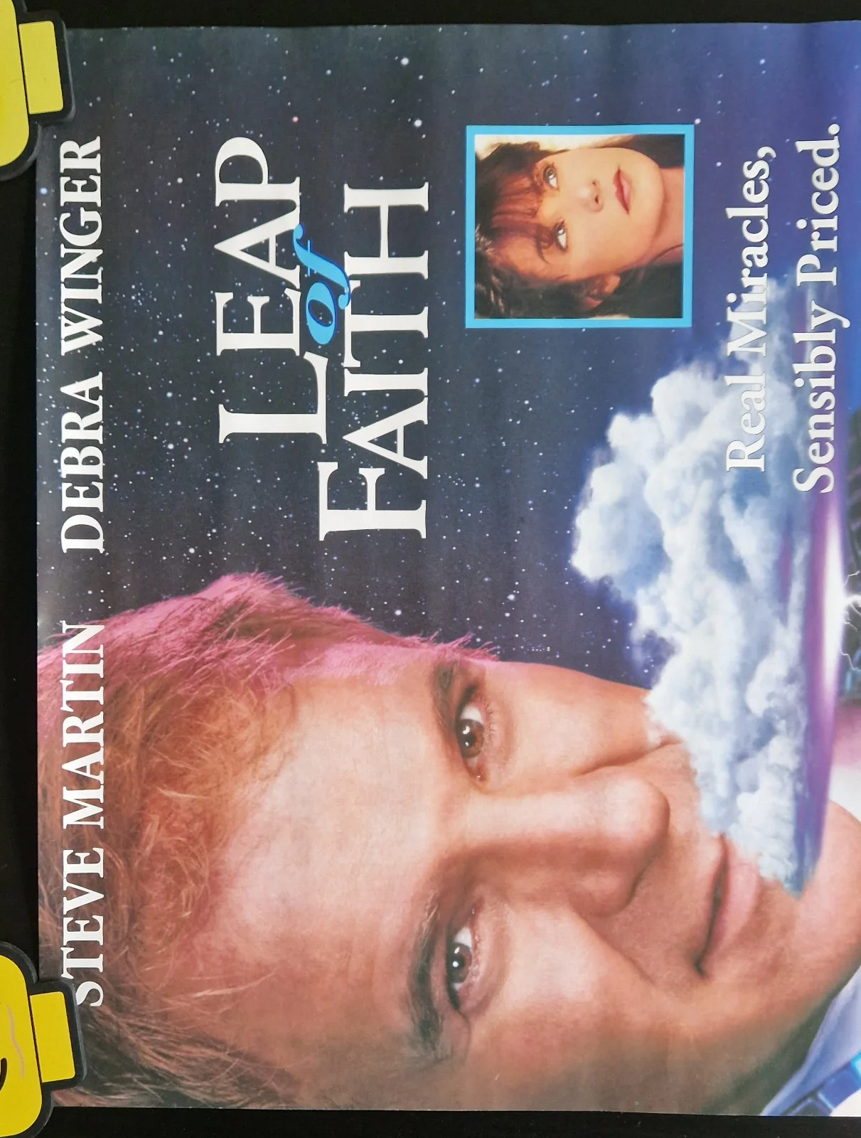 Leap of Faith 1992 VHS Video Store Promo Poster – A2, изображение 2