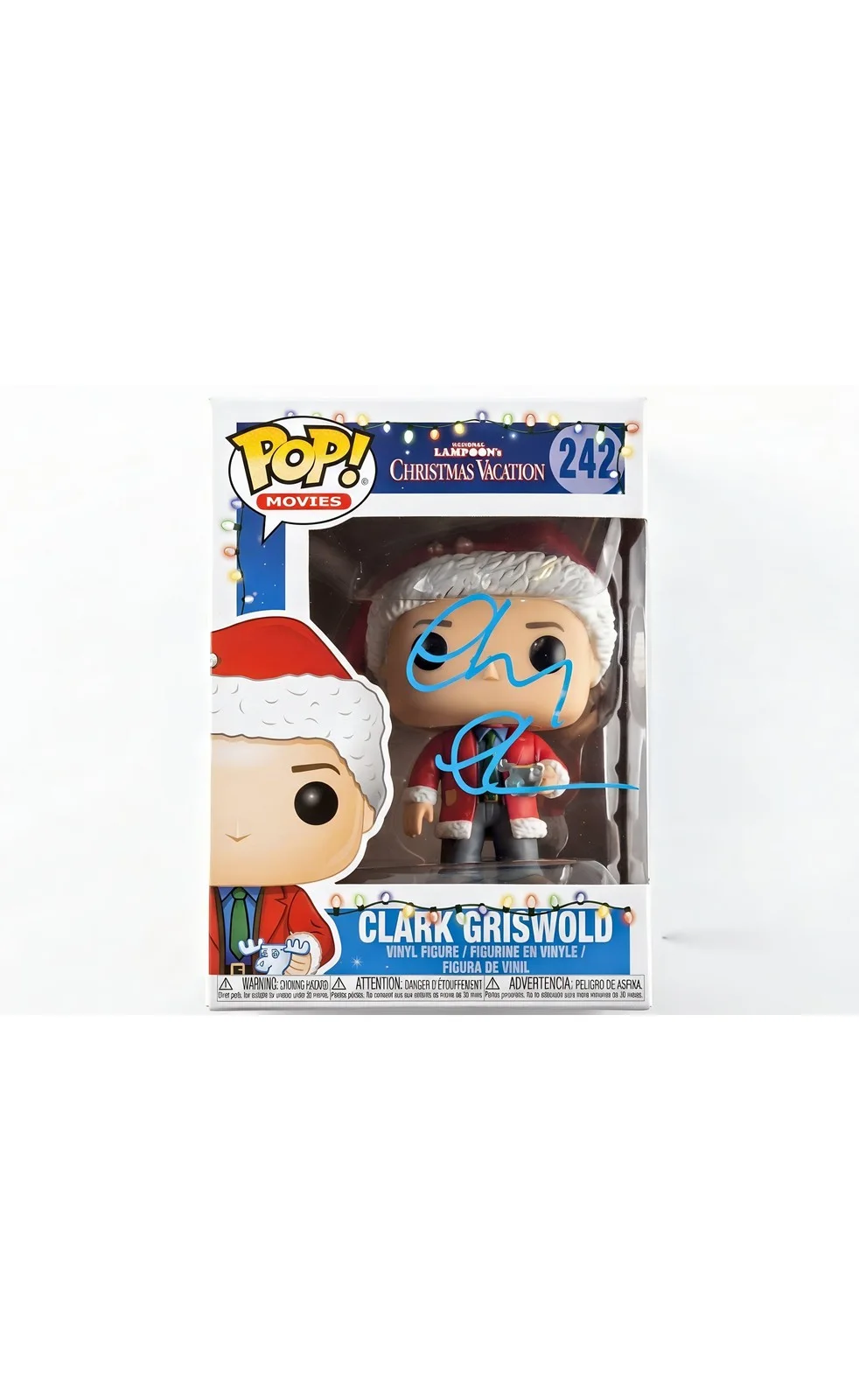 Chevy Chase — Chevy Chase Signed National Lampoons Christmas Vacation Funko Pop 242 JSA, image 2