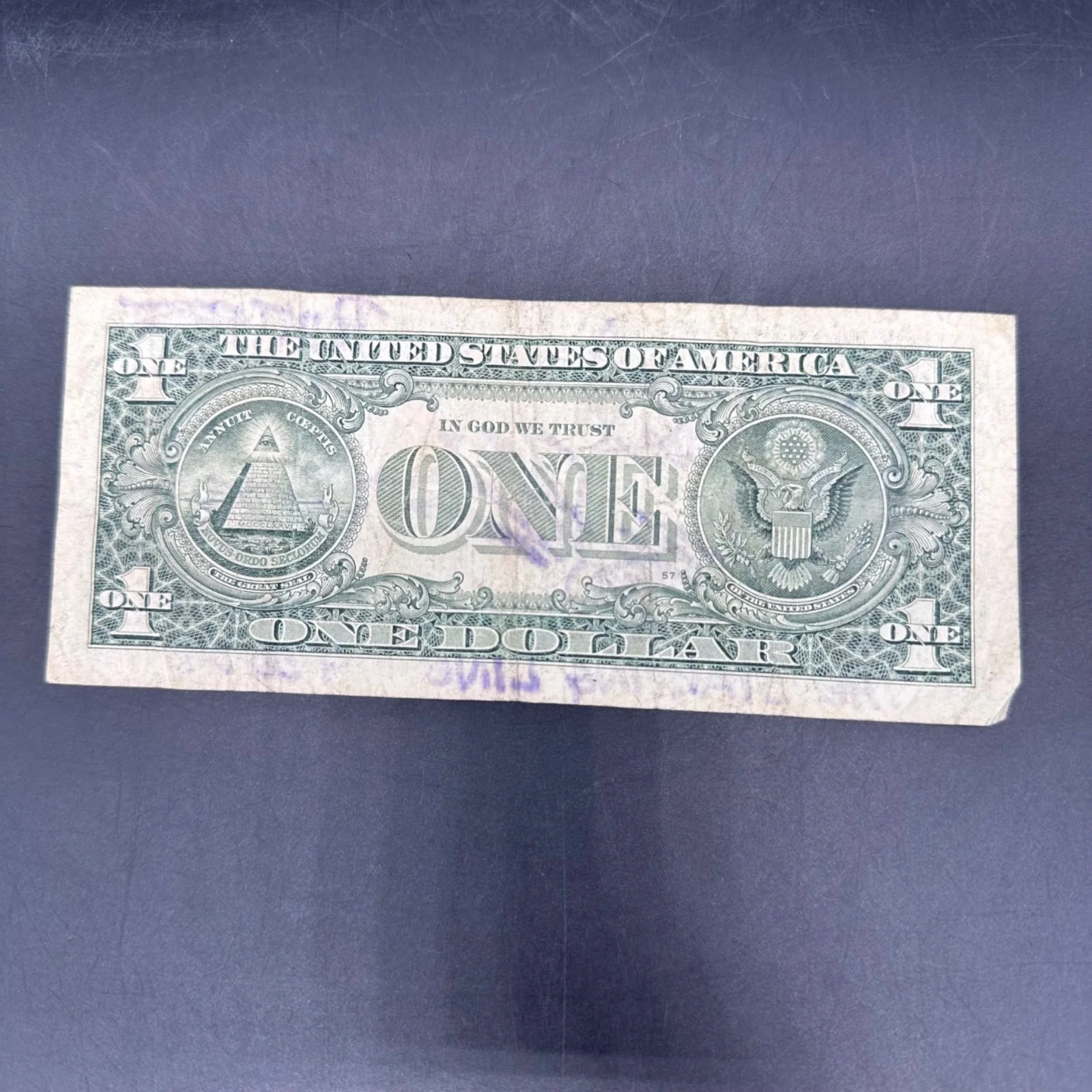 The Starting Line Band Autographed $1 Bill Pointfest 2007 St Louis Punk Rock, image 2