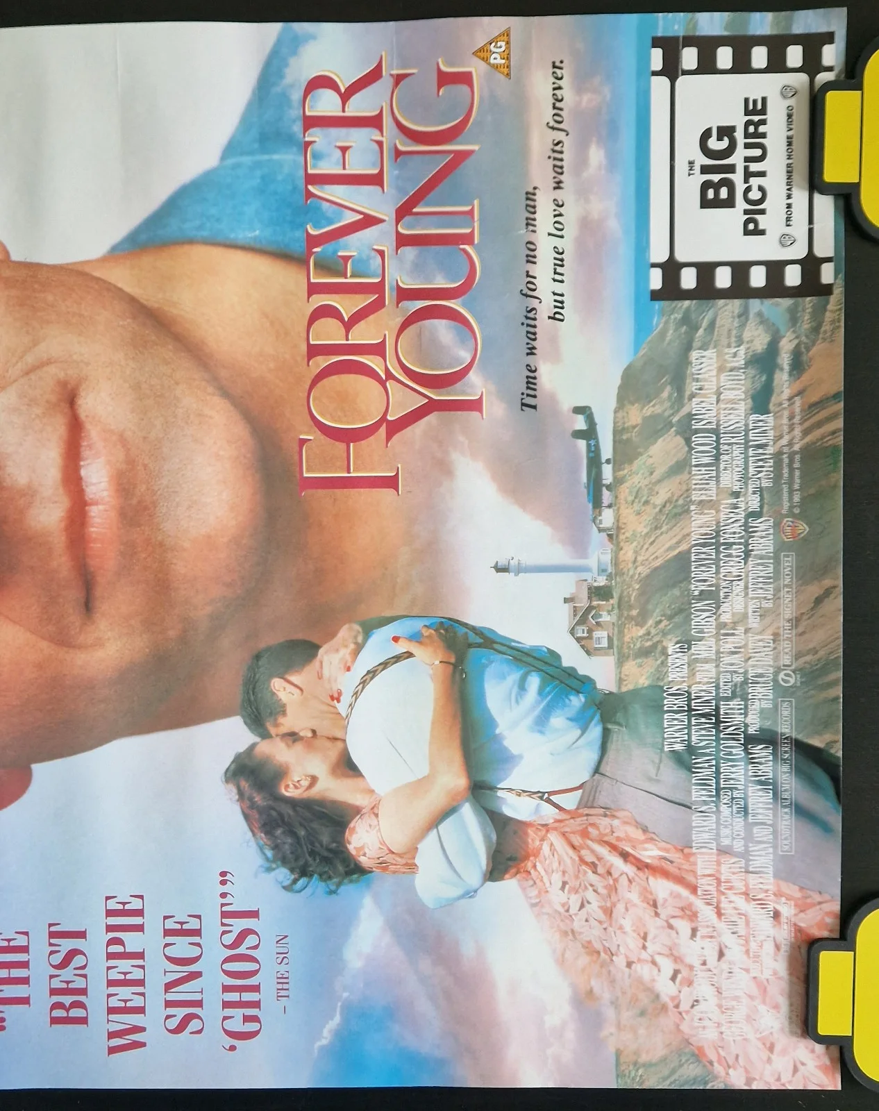 Forever Young 1992 VHS Video Store Promo Poster – A2, image 3