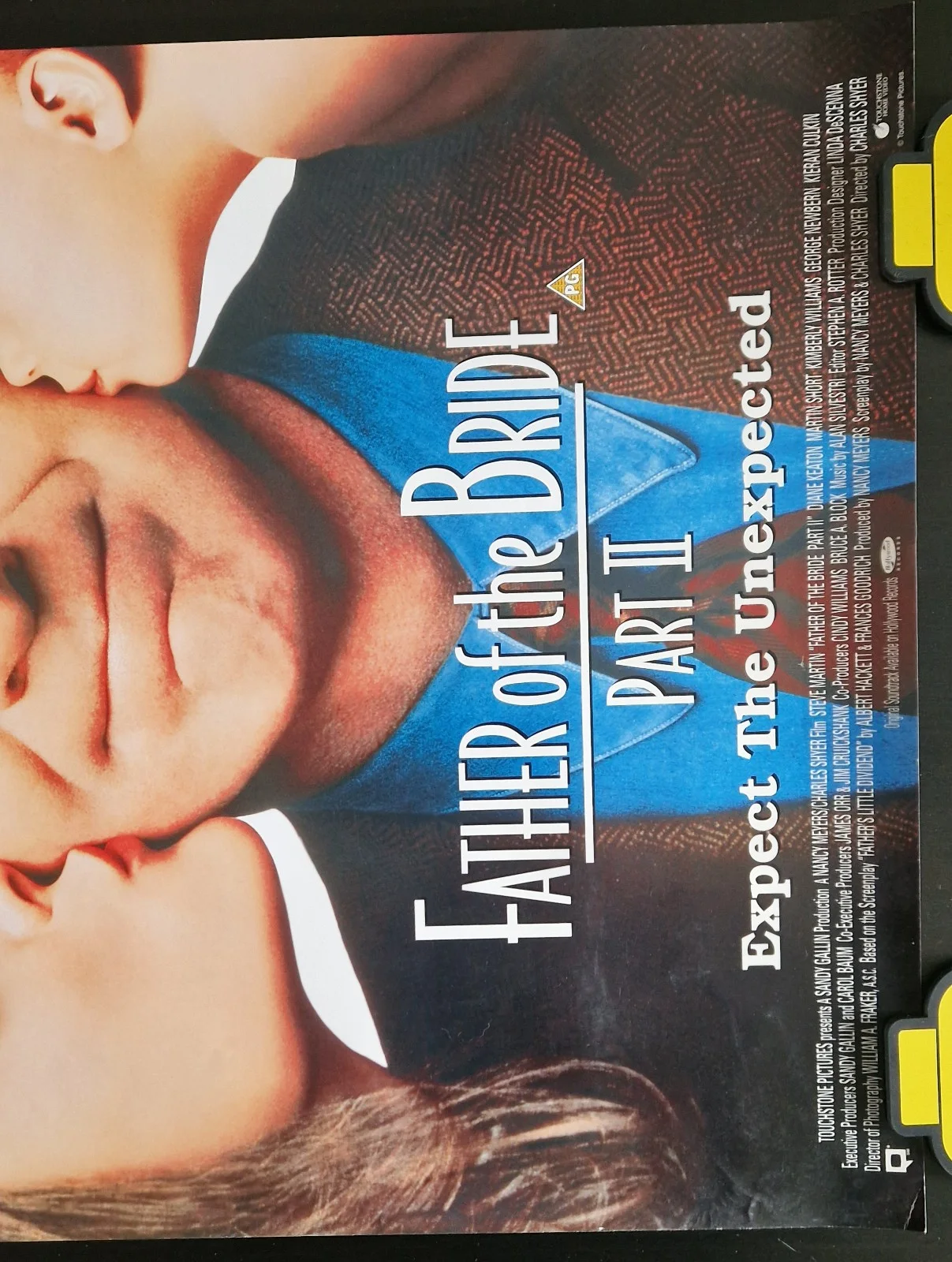 Father of the Bride Part II 1995 VHS Video Store Promo Poster – A2, изображение 3