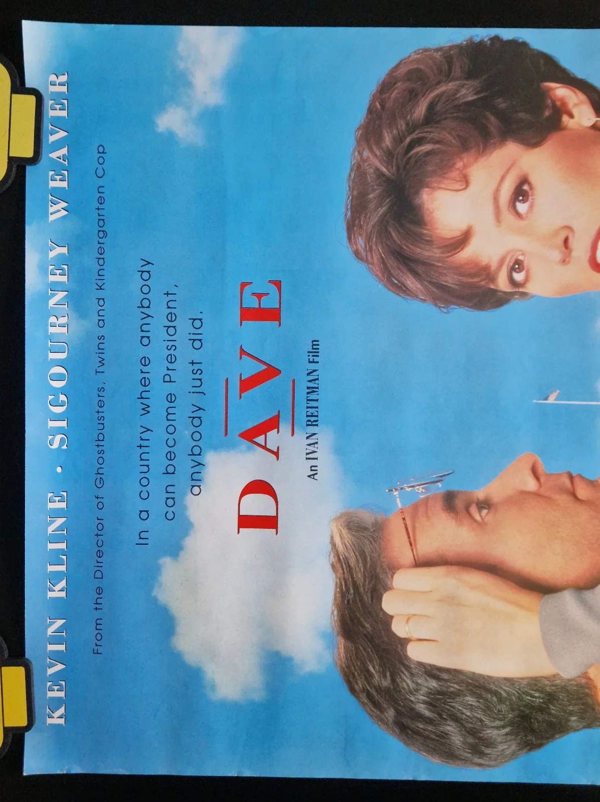 Dave 1993 VHS Video Store Promo Poster – A2, image 2