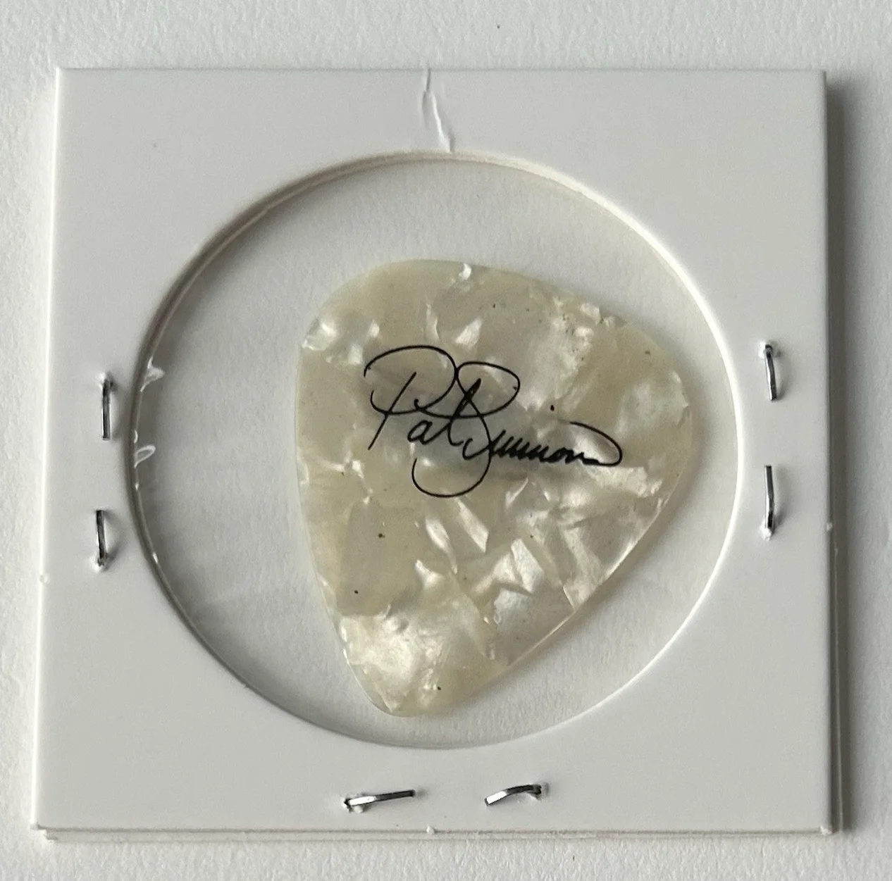Doobie Brothers - Pat Simmons Signature Tour Guitar Pick - Pearl/Black, изображение 2