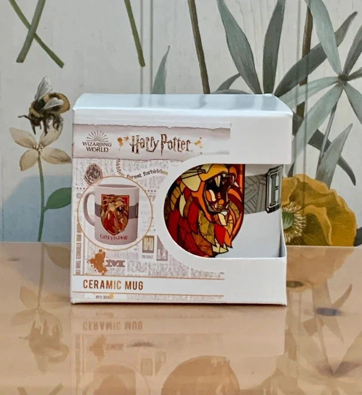 Harry Potter Gryffindor House Crest Ceramic Tea Coffee Mug In Presentation Box, image 3
