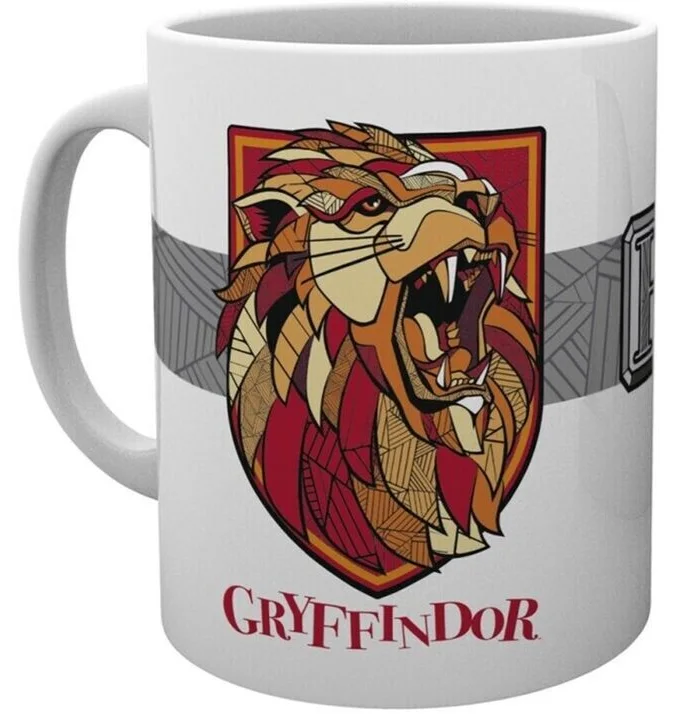 Harry Potter Gryffindor House Crest Ceramic Tea Coffee Mug In Presentation Box, image 4