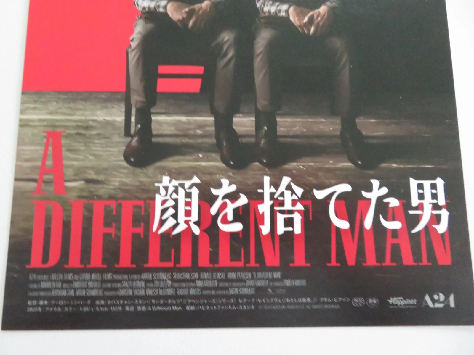 A DIFFERENT MAN JAPANESE CHIRASHI (B5) POSTER STAN MILES G. JACKSON 2024, изображение 2