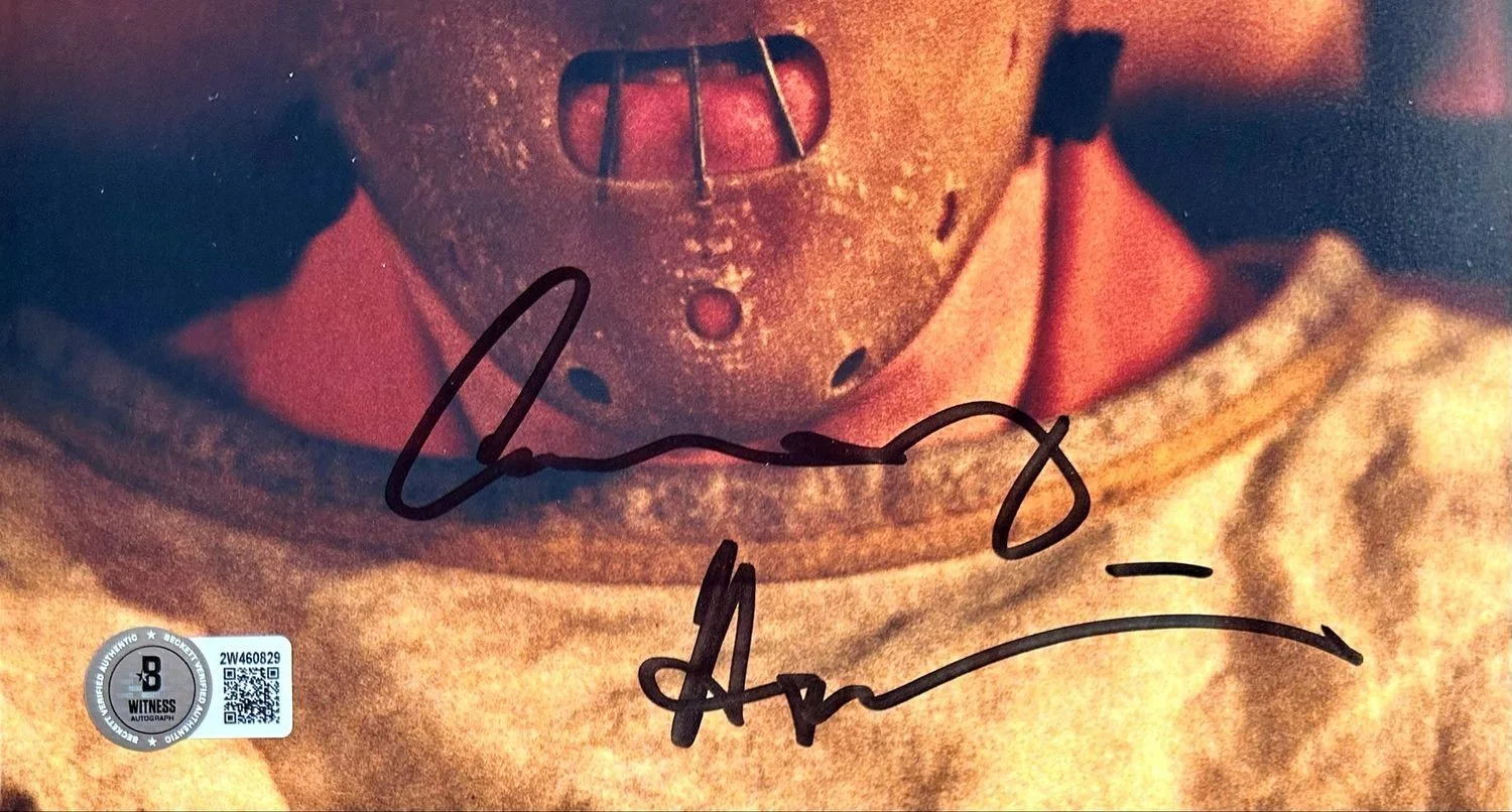 Anthony Hopkins Signed Photo Framed & Beckett COA Silence Of The Lambs Poster, изображение 5