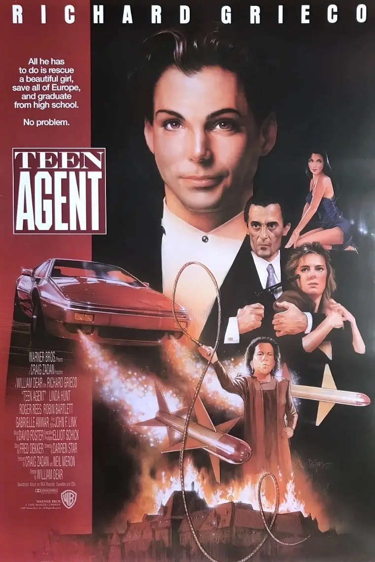 Teen Agent AKA If Looks Could Kill 1991 Very Rare Unmounted 35mm Film Cells, изображение 2