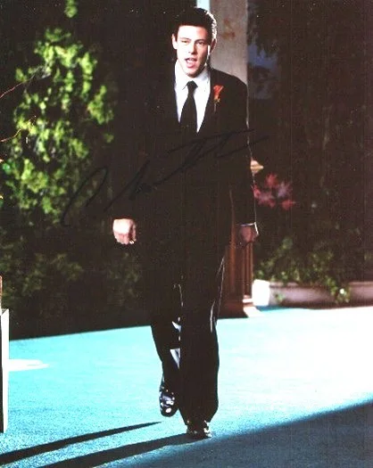 Cory Monteith — Cory Monteith signed Glee 8x10 Finn Hudson photo autographed, изображение 2