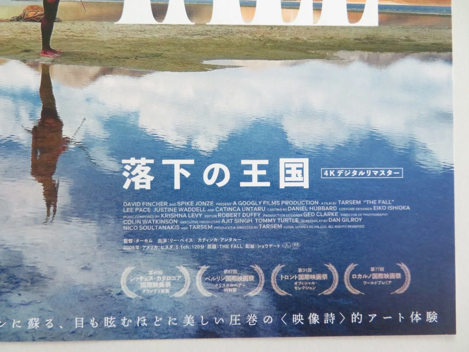 THE FALL 4K JAPANESE CHIRASHI (B5) POSTER CATINCA UNTARU JUSTINE WADDELL R2024, изображение 2