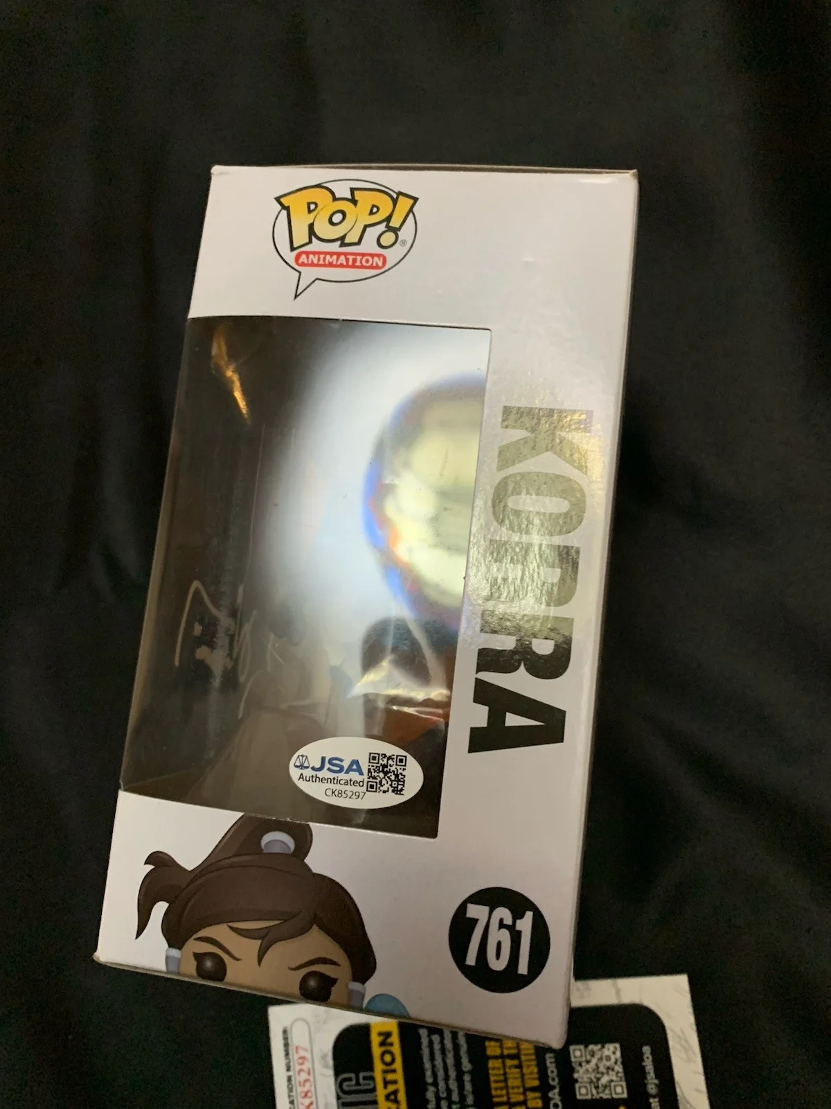 Janet Varney — Janet Varney Signed Funko Pop Legend of Korra Autograph Avatar Anime JSA COA, изображение 2