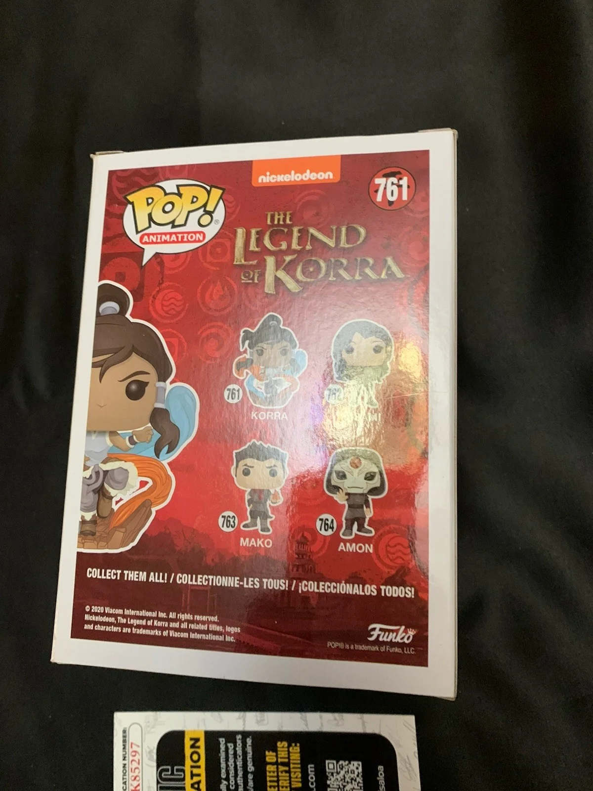 Janet Varney — Janet Varney Signed Funko Pop Legend of Korra Autograph Avatar Anime JSA COA, изображение 3