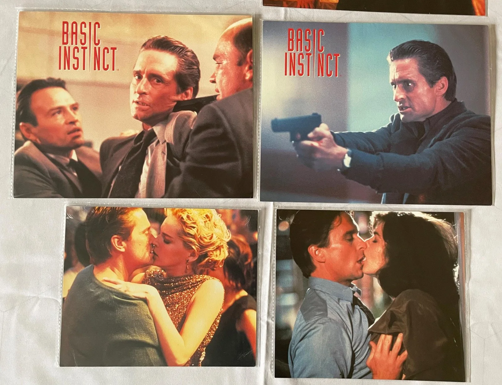 Basic Instinct (1992) Original Lobby Cards - Set of 6, image 2