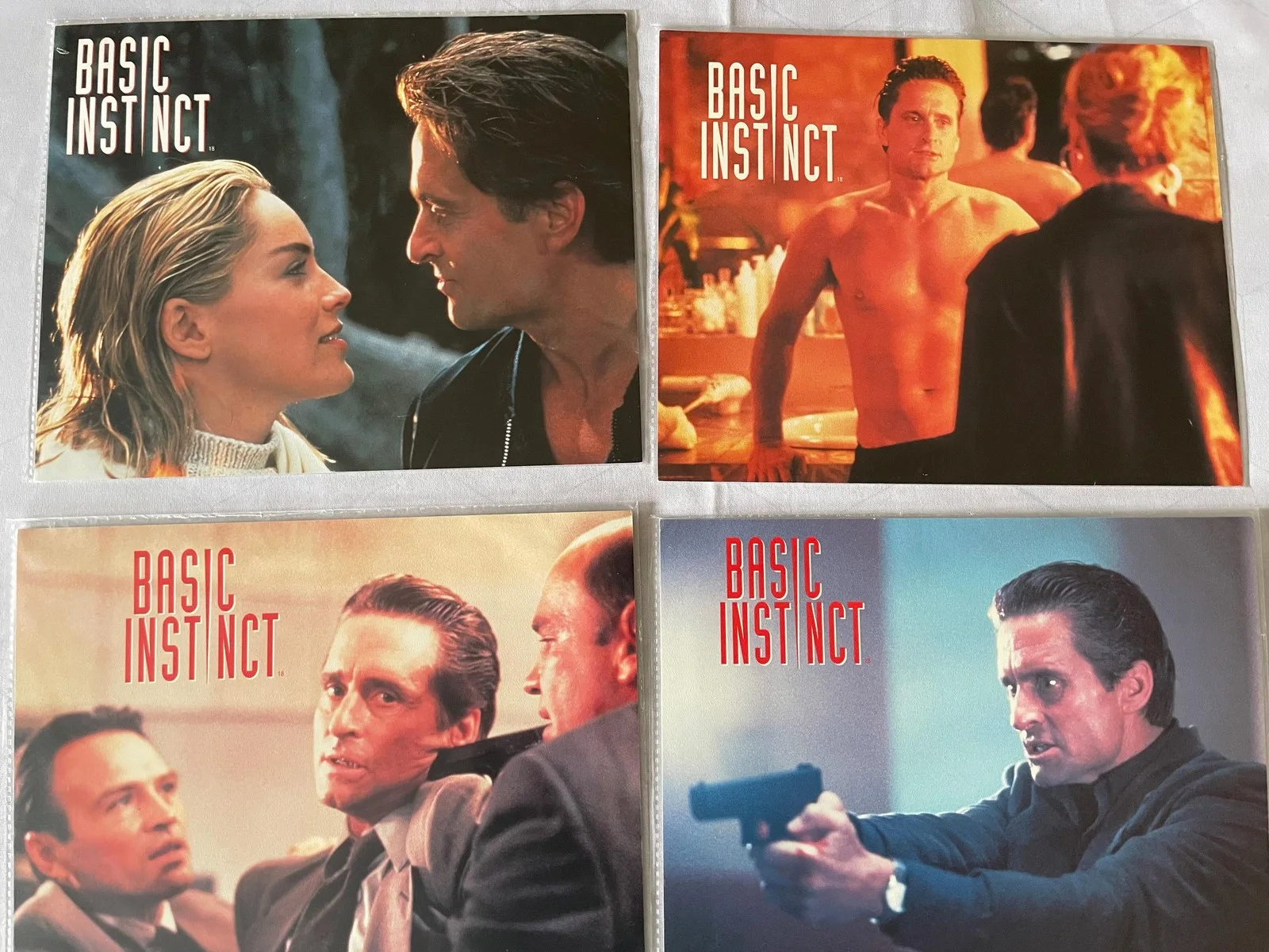 Basic Instinct (1992) Original Lobby Cards - Set of 6, image 3