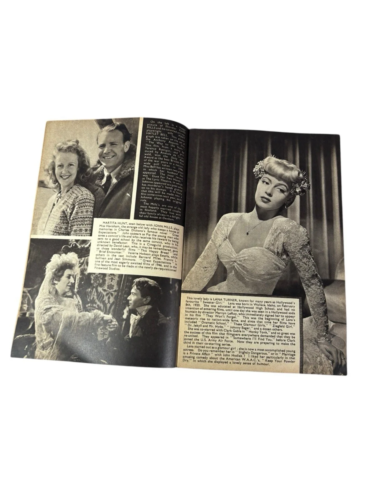Star Souvenir First Series Vintage Film Booklet Loretta Young Raymond Leader, изображение 3