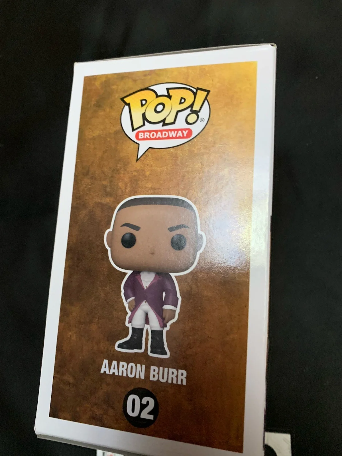 LESLIE ODOM Jr — LESLIE ODOM JR HAMILTON SIGNED AUTOGRAPH FUNKO POP 02 AARON BURR JSA Coa, изображение 4