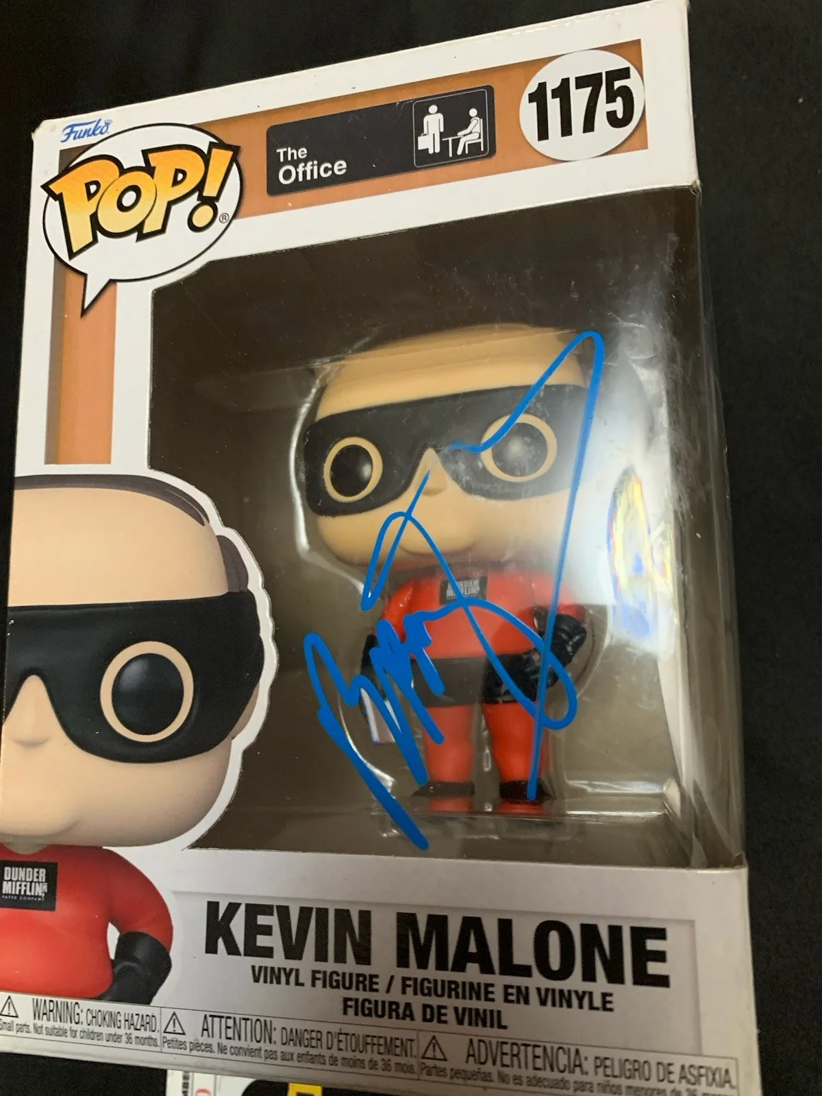 Brian Baumgartner signed Kevin Malone The Office Funko #874 w/ JSA COA, image 2