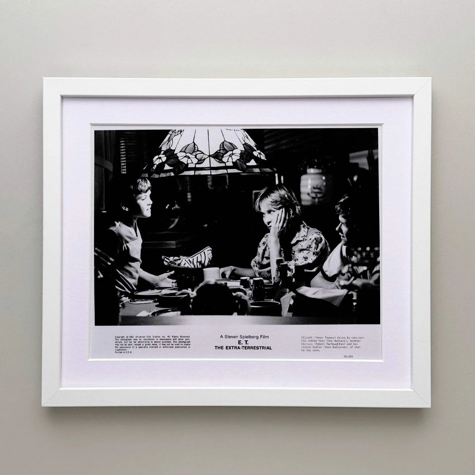 ET The Extra Terrestrial (1982) Press Publicity Still - Framed, image 3