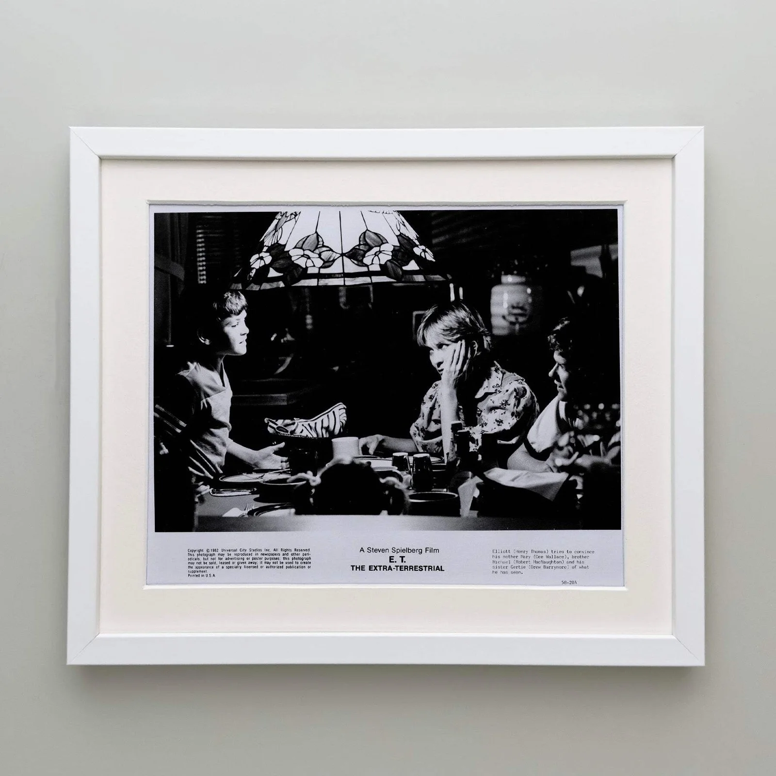 ET The Extra Terrestrial (1982) Press Publicity Still - Framed, image 4