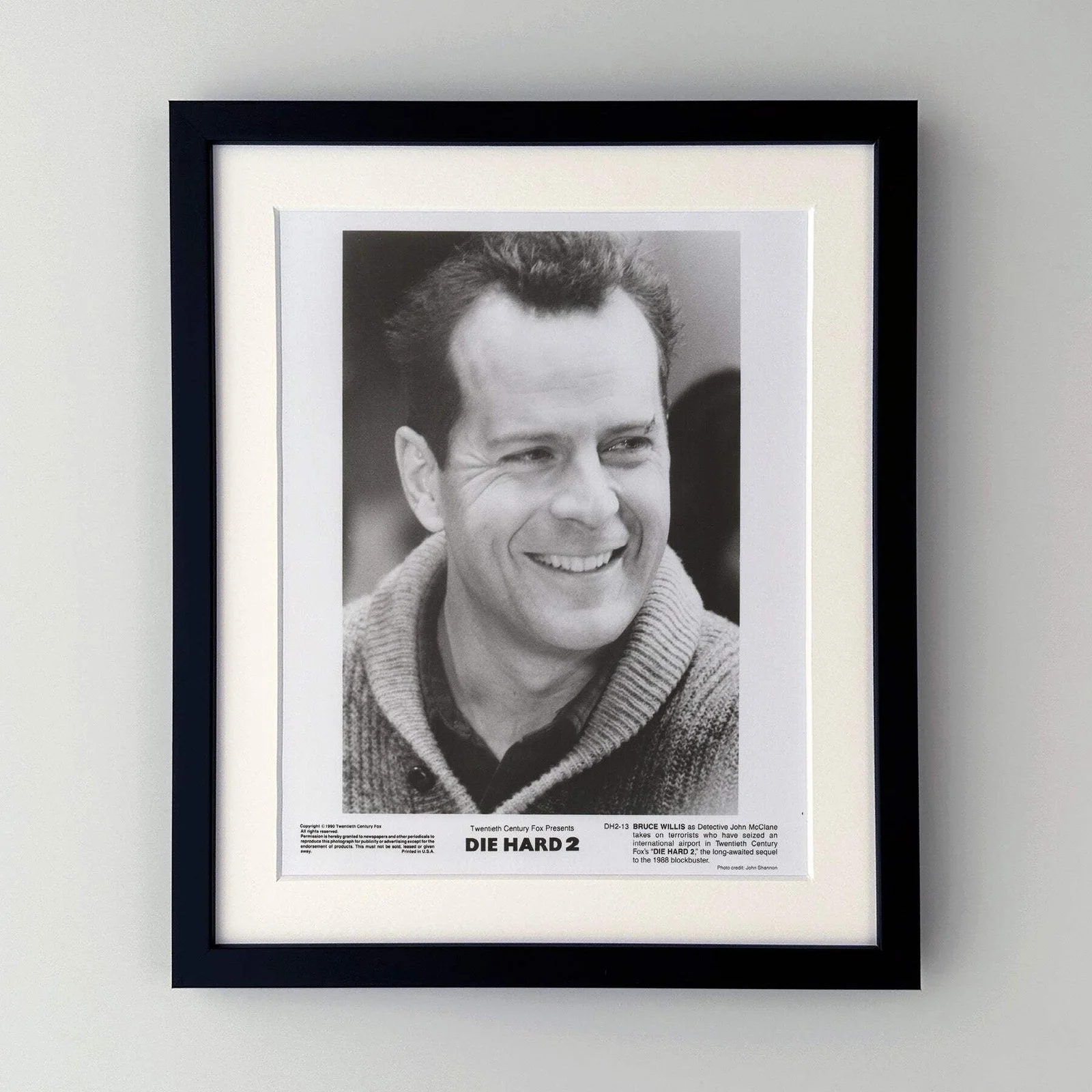 Die Hard 2 (1990) Press Publicity Still - Framed, image 2