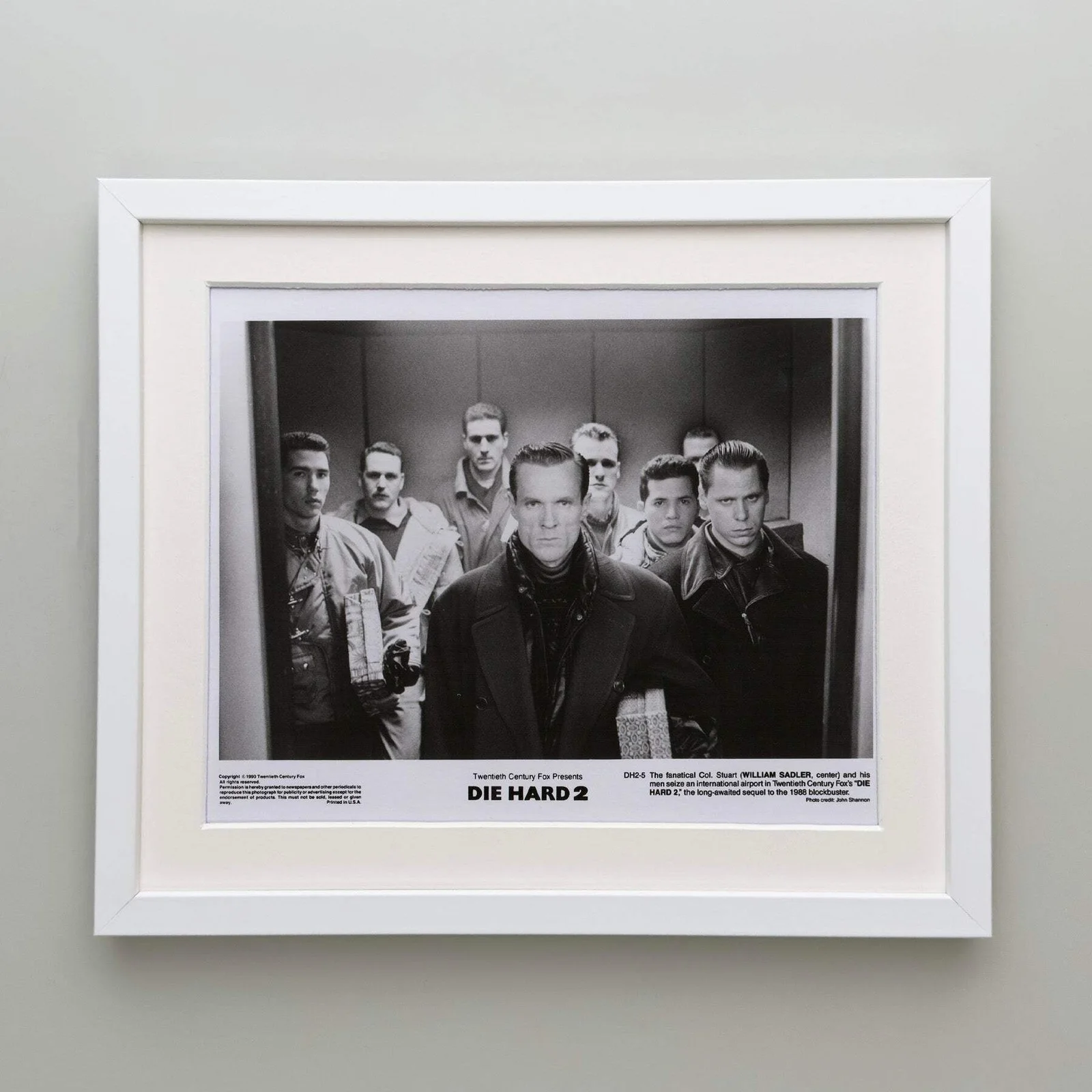 Die Hard 2 (1990) Press Publicity Still - Framed, image 4