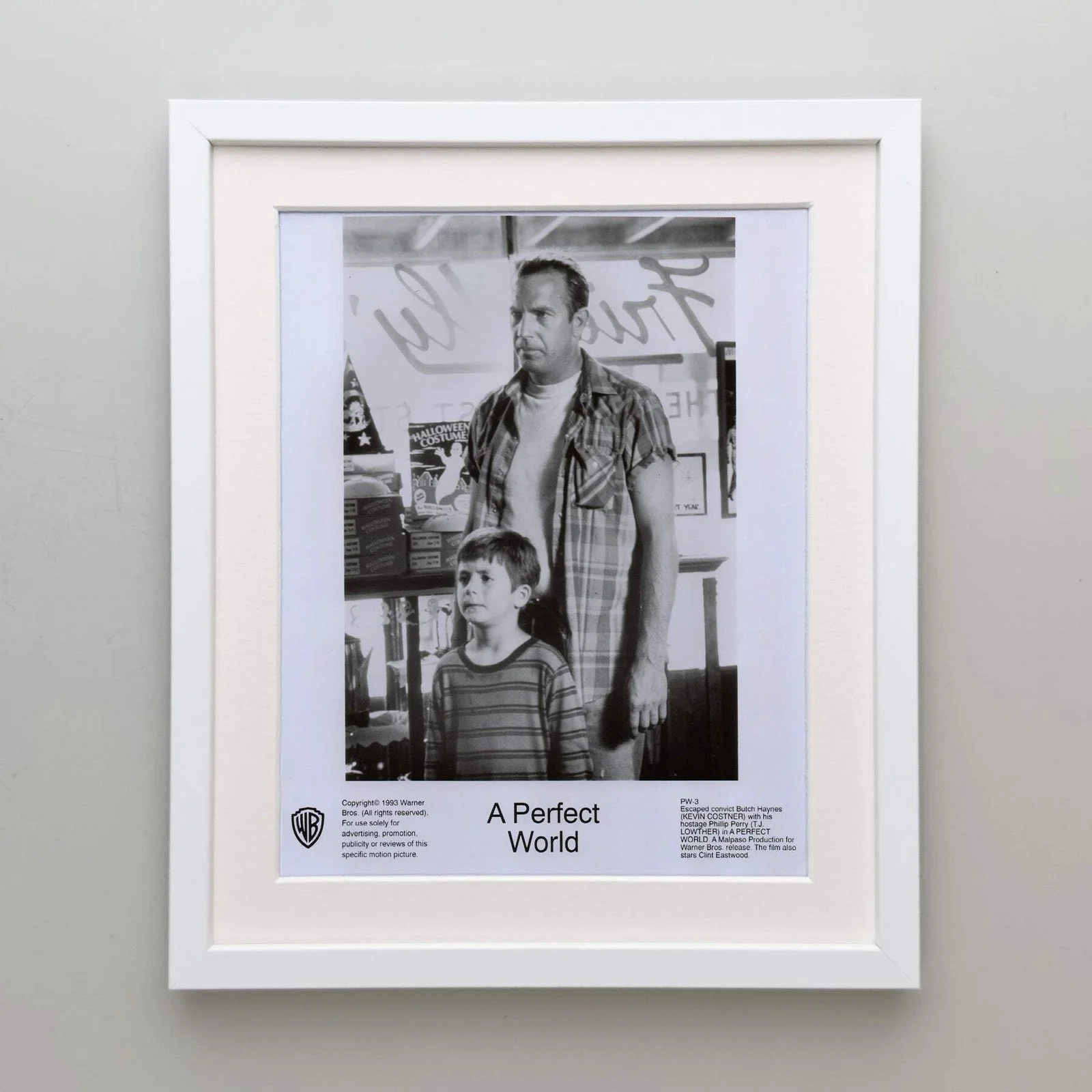 A Perfect World (1993) Press Publicity Still - Framed, image 4