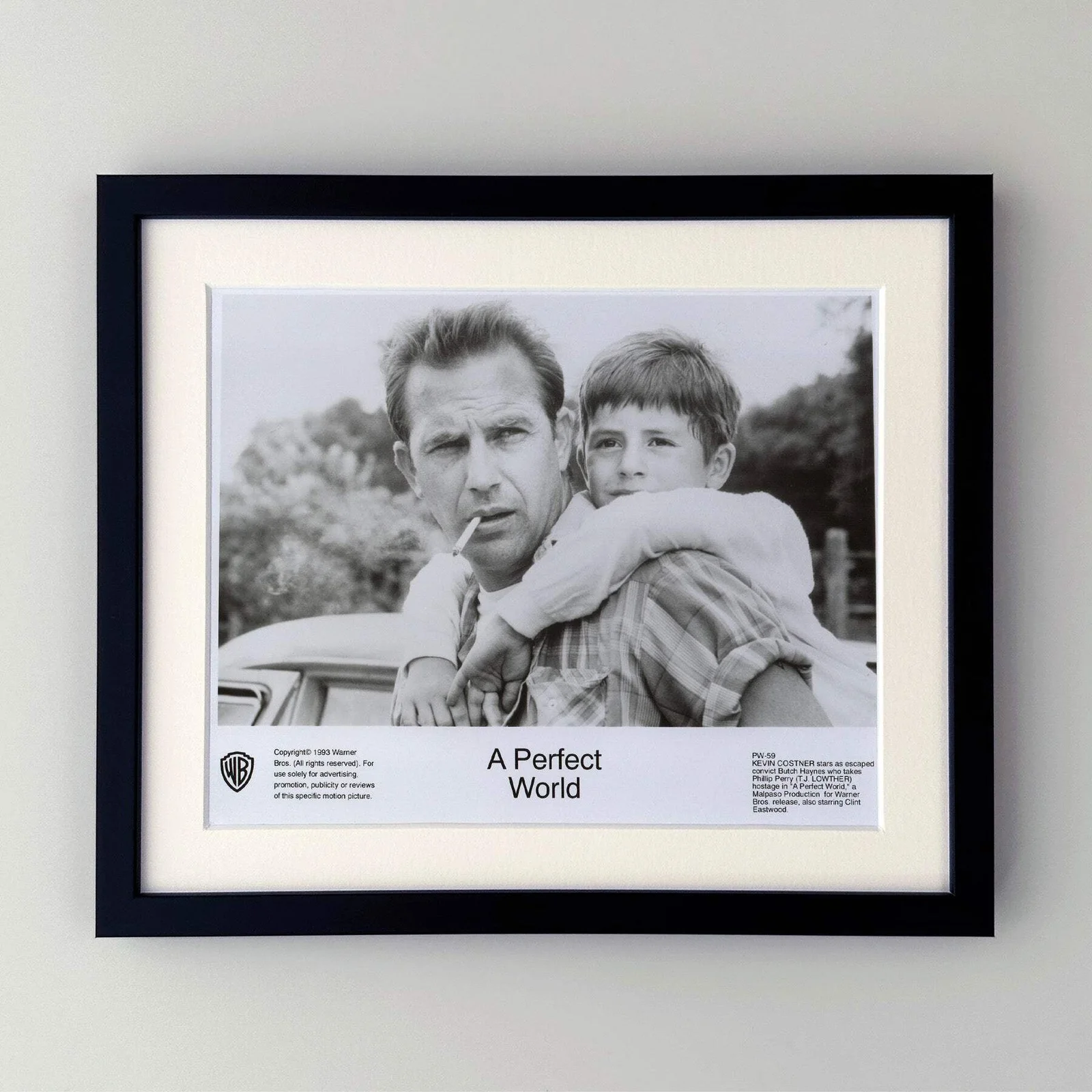 A Perfect World (1993) Press Publicity Still - Framed, image 2