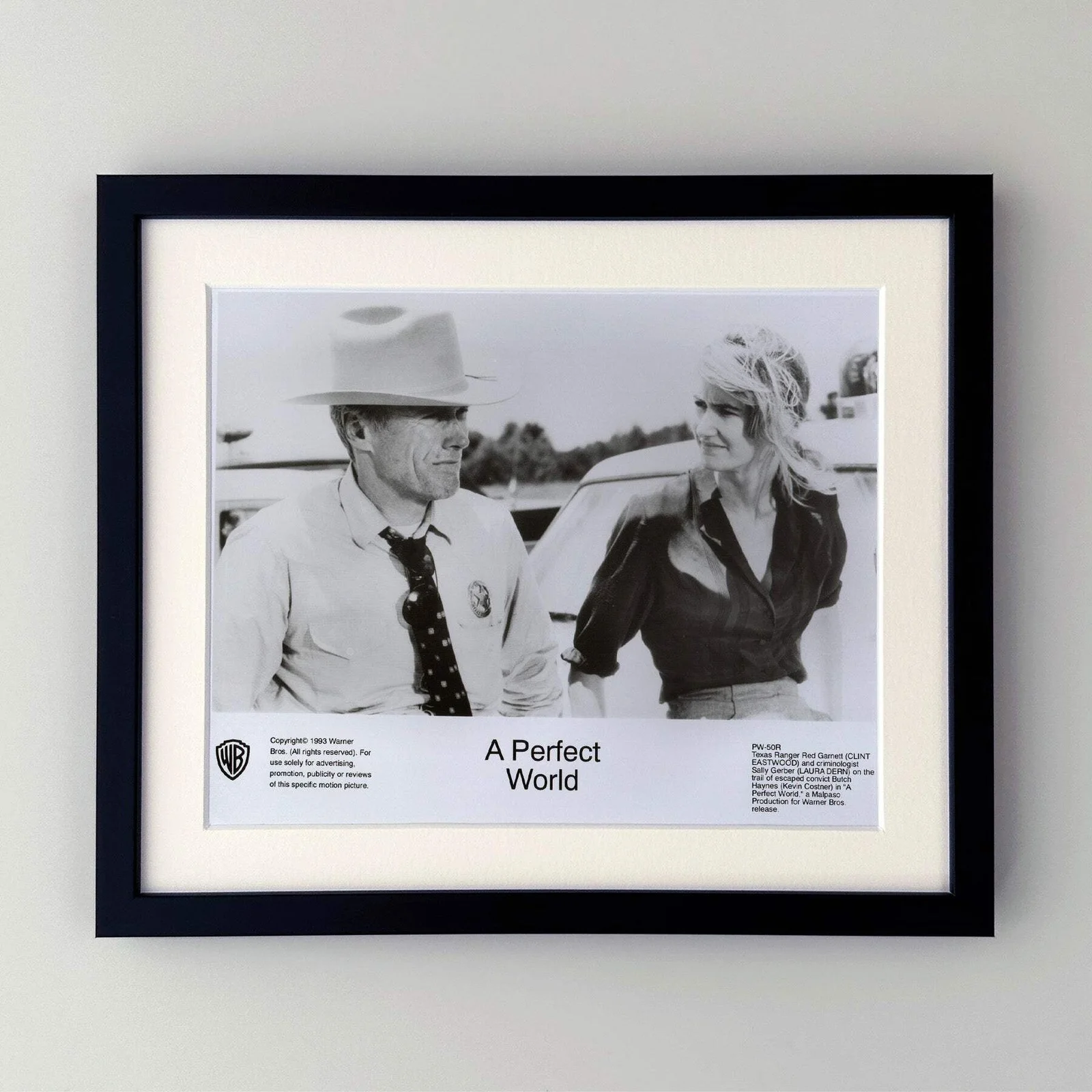A Perfect World (1993) Press Publicity Still - Framed, image 2