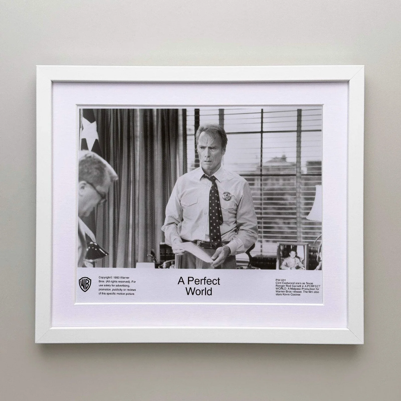 A Perfect World (1993) Press Publicity Still - Framed, image 3