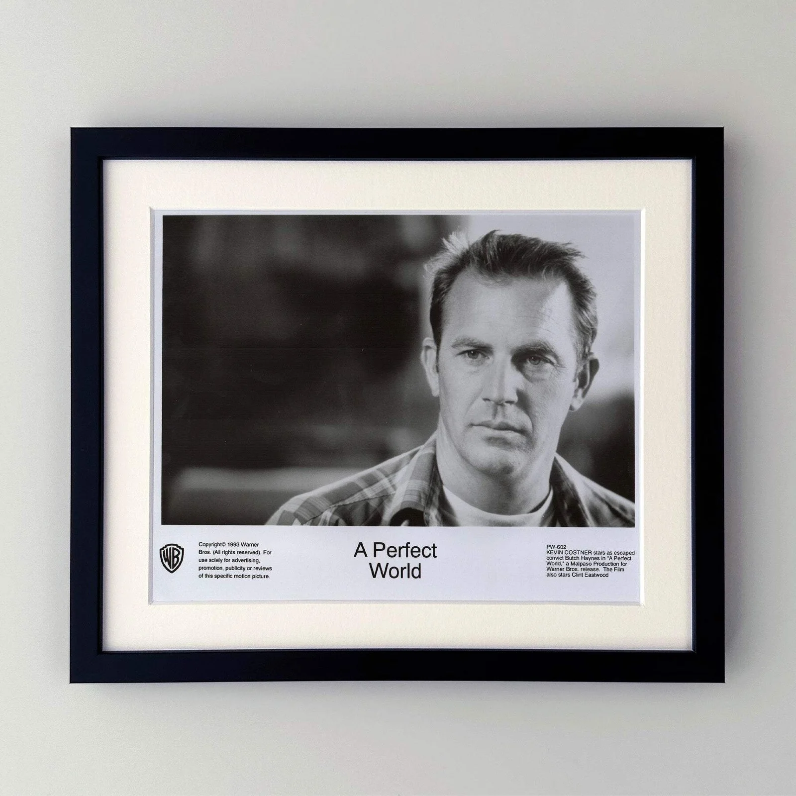 A Perfect World (1993) Press Publicity Still - Framed, image 2