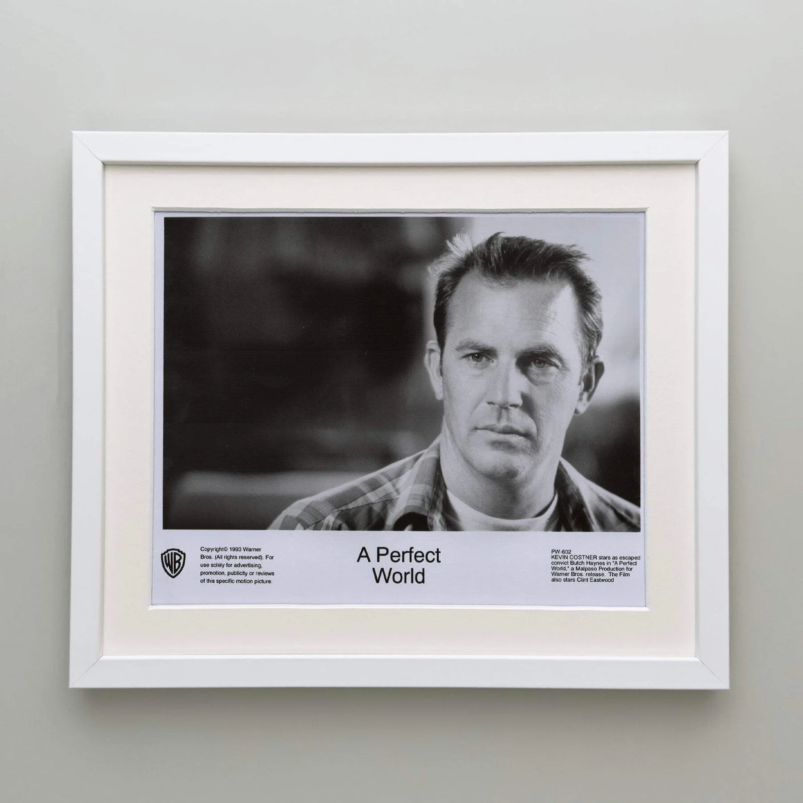 A Perfect World (1993) Press Publicity Still - Framed, image 4
